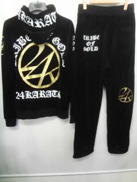 24karats ベロアセットアップ