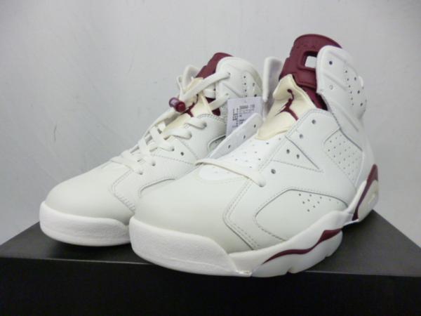 NIKE AIR JORDAN 6 RETRO MAROON 384664-116