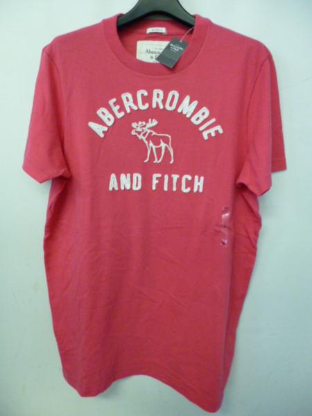 アバクロンビー＆フィッチAbercrombie & Fitch Tシャツ ピンク サイズL買取強化中 | アルファストリート[Alfa Street]