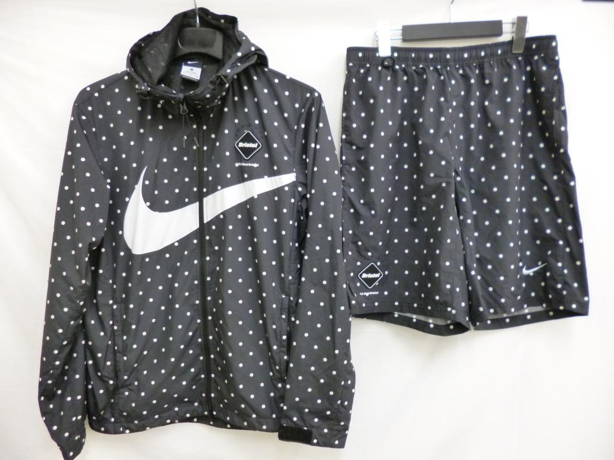 F.C.Real Bristol FCRB 2015A/W POLKA DOT PRACTICE JACKET SHORTS 