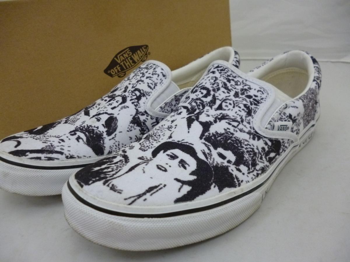 VANS×REMI RELIEF バンズ×レミレリーフ クラウド スリッポン V98CL 