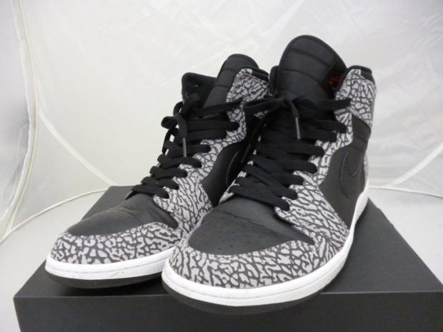 ナイキ NIKE AIR JORDAN 1 RETRO HIGH CEMENT ジョーダン1 ブラック ...