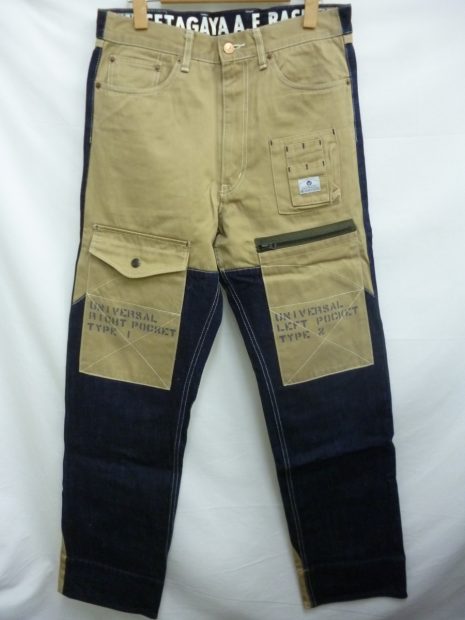 世田谷ベース コットンハーフデニムパンツ S.E.A.F C.H.P cotton 12 pants