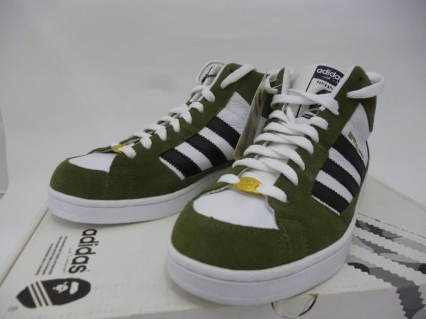 アディダスオリジナルス adidas originals BAPE エイプ SUPER APE SKATE スエード スニーカー 040049