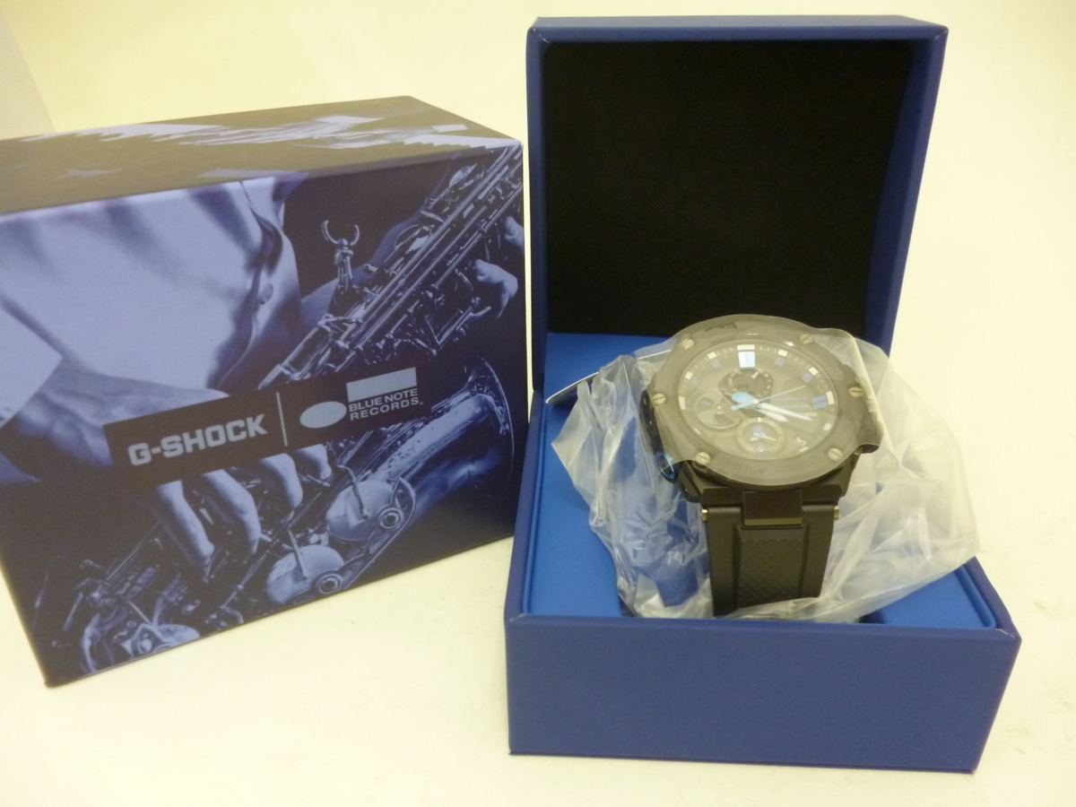 casio g shock blue note