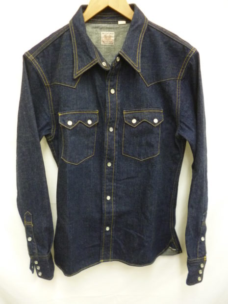 フラットヘッド THE FLAT HEAD 7002W 12oz デニム ウエスタンシャツ 