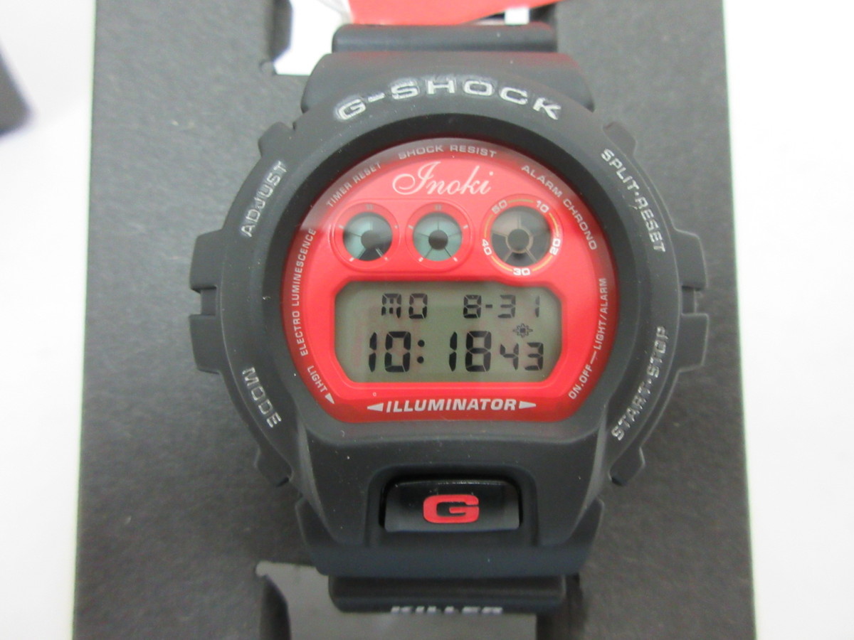 G-SHOCK Gショック 燃える闘魂 アントニオ猪木 DW-6900BIN-9JF 腕時計 