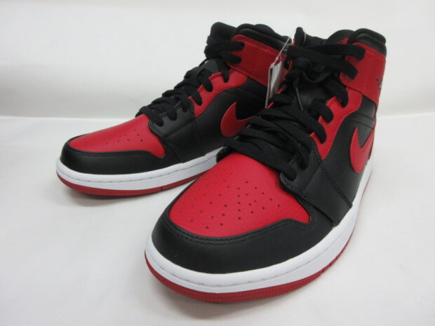 ナイキ NIKE AIR JORDAN 1 MID BRED エアジョーダン1 ミッド ブレッド 554724-074 