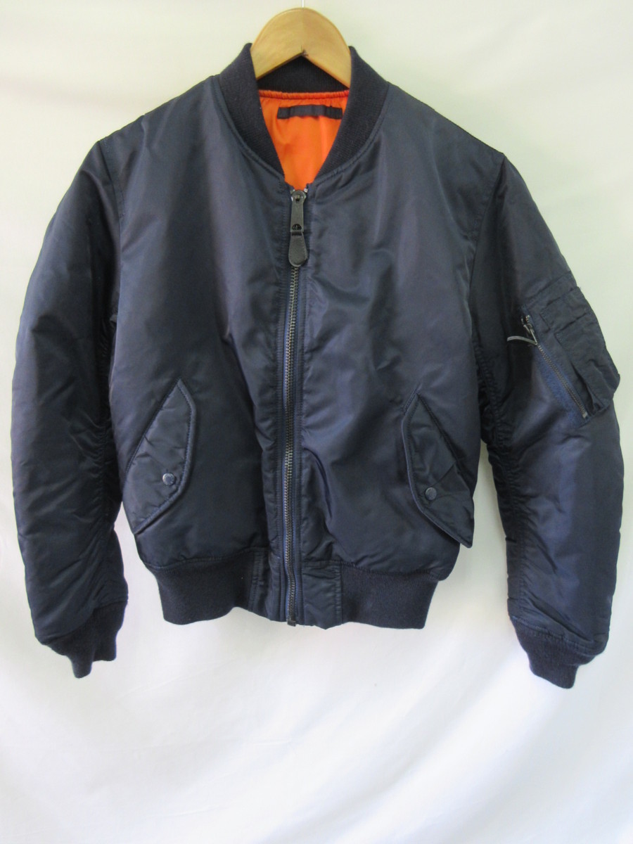 初売り-AVIREX AMC MA-1 フライトジャケット M ブラック NTK3M-m9