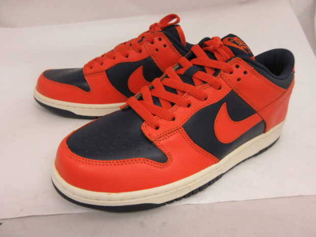 ナイキ　NIKE DUNK LOW カレッジオレンジ　オブシディアン ネイビー　309431-881 スニーカー