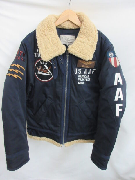 アヴィレックス AVIREX PADDING B-3 AAF JACKET 6192213 FLYING TIGERS フライトジャケット