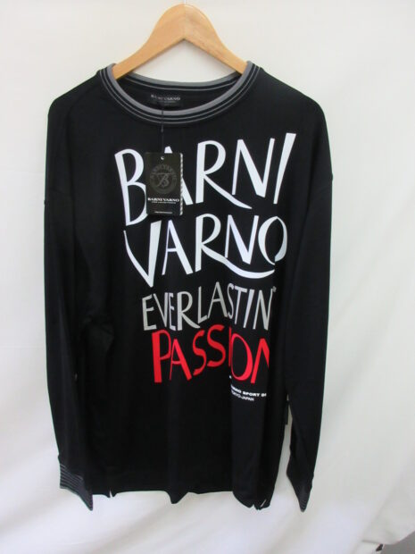 バーニヴァーノ　BARNI VARNO BAW-JST3840-長袖Tシャツ　ロンT