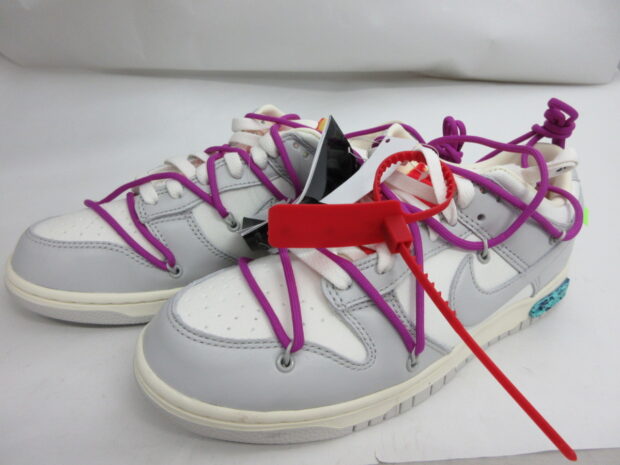 ナイキ NIKE x Off-White Dunk Low The 50 Lot 45 DM1602-101　スニーカー