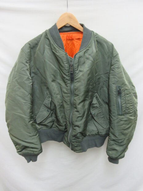 アルファ ALPHA INDUSTRIES MA-1 MIL-J-82790J USA製 フライトジャケット