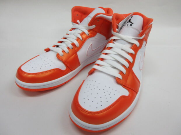 ナイキ NIKE AIR JORDAN 1 MID SE LECTRO ORANGE エアジョーダン ミッド DM3531-800 スニーカー