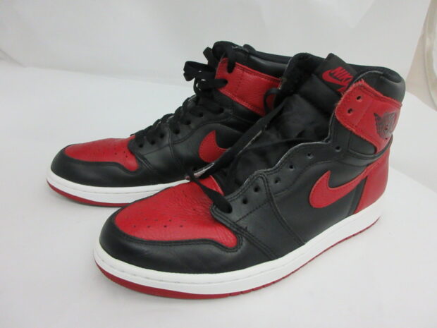 ナイキ NIKE AIR JORDAN 1 RETRO HIGH OG BRED BANNED 555088-001 2016　スニーカー