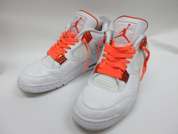 ナイキ NIKE AIR JORDAN 4 RETRO ORANGE METALLIC エアジョーダン4 オレンジメタリック CT8527-118 スニーカー