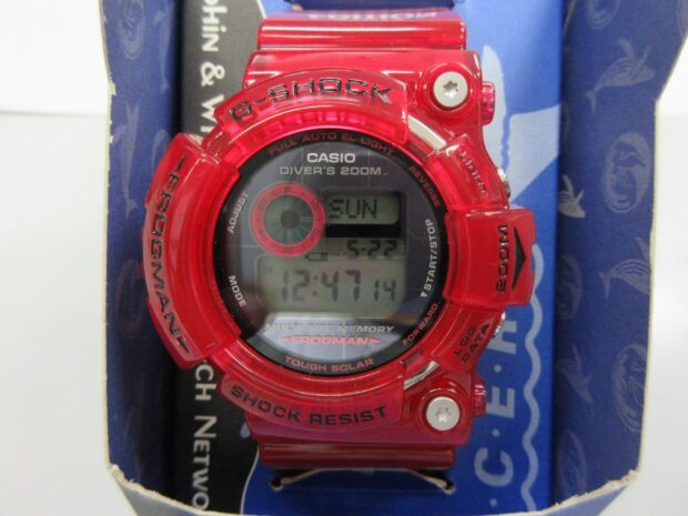 CASIO カシオ Gショック G-SHOCK FROGMAN 第3回 イルクジ スケルトンレッド GW-203K-4JR 腕時計