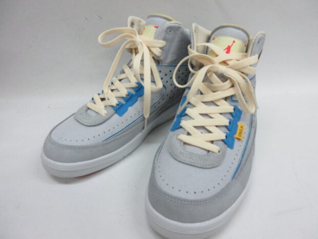 ユニオン×ナイキ UNION×NIKE AIR JORDAN 2 RETRO GREY FOG エアジョーダン2 グレーフォグ DN3802-001 スニーカー