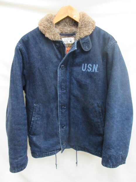 HOUSTON ヒューストン Denime ドゥニーム N-1 DECK JACKET デッキジャケット