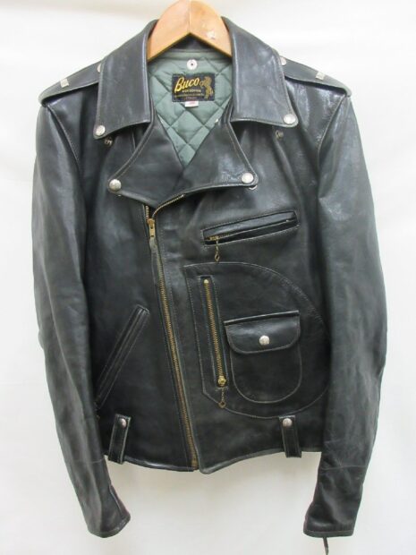 ブコ BUCO リアルマッコイズ THE REAL McCOY'S J-24 ダブルライダース HORSE HIDE 馬革 TALON ZIP Dポケットジャケット