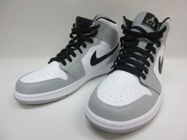 ナイキ NIKE AIR JORDAN 1 MID SMOKE GREY エアジョーダン1 554724-092 スニーカー