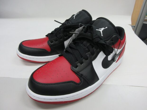 ナイキ　NIKE AIR JORDAN 1 LOW Bred Toe 553558 612 スニーカー