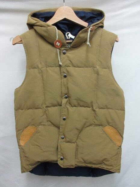 コリンボ COLIMBO BURLINGTON FLATS PUFF-VEST バーリントン ダウンベスト