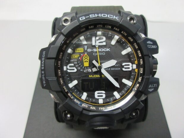 Gショック G-SHOCK MUDMASTERマッドマスター 電波ソーラー GWG-1000-1A3JF 腕時計