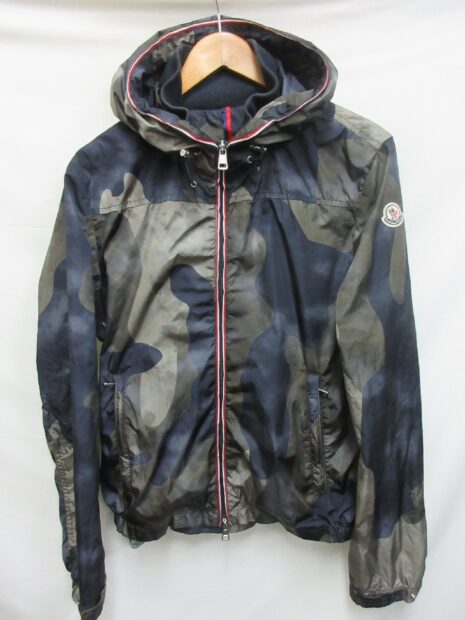 モンクレール MONCLER NATH カモフラージュ ナイロンジャケット