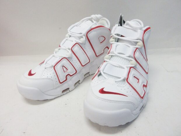 ナイキ NIKE AIR MORE UPTEMPO 96 エアモアアップテンポ ホワイトバーシティレッド 921948-102 スニーカー