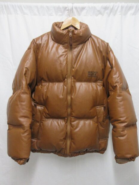 ワコマリア　WACKO MARIA 23 FW LEATHER DOWN JACKET -B- TYPE-2 ワコマリア レザー ダウン ジャケット