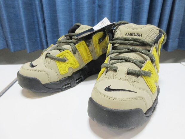 ナイキ NIKE × アンブッシュ AMBUSH AIR MORE UPTEMPO LOW SP エアモアアップテンポ FB1299-200 スニーカー