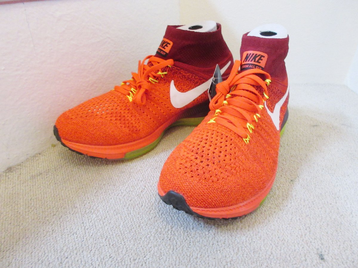 nike zoom all out flyknit orange