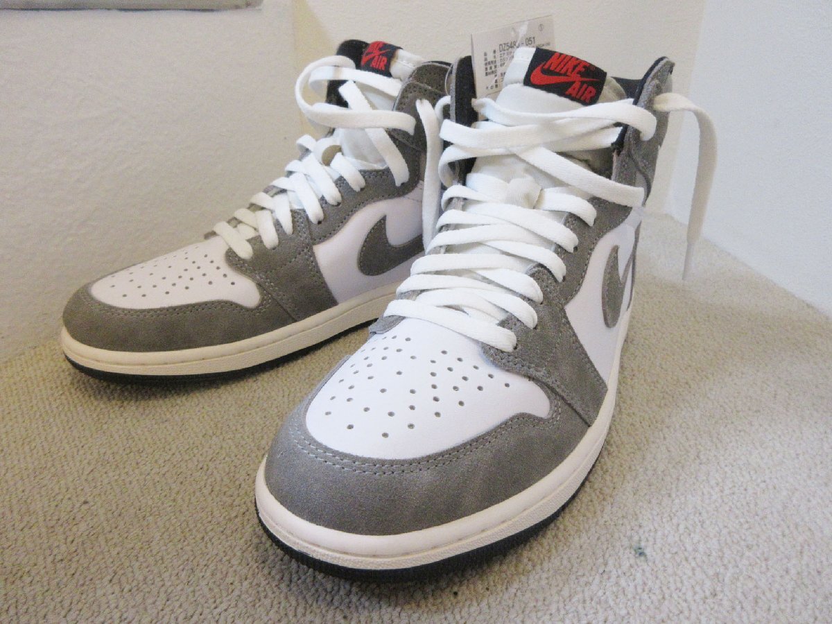 ナイキ NIKE AIR JORDAN 1 RETRO HIGH OG BLACK AND SMOKE GREY