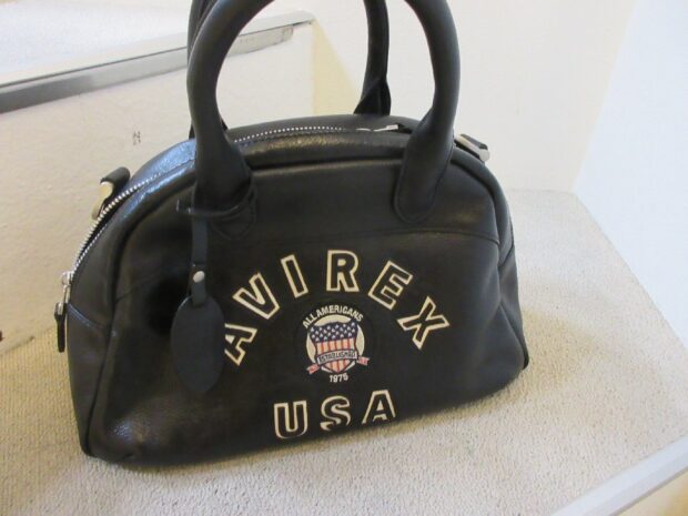 アヴィレックス 　AVIREX LEATHER 2WAY MINI BOSTON BAG 