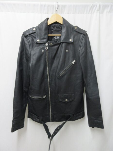 デンハム DENHAM 牛革レザーライダースジャケット