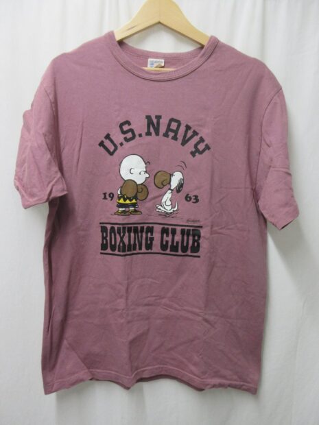 バズリクソンズ BUZZ RICKSON'S × PEANUTS スヌーピーチャーリー・ブラウン Tシャツ
