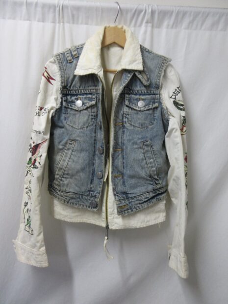 ディースクエアード　DSQUARED2 Hawaiian Tattoo Denim Jacket 