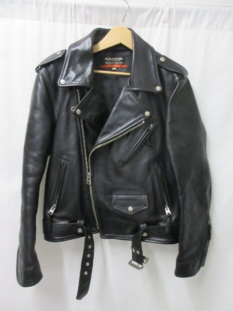 カドヤ　KADOYA ダブルライダースジャケット