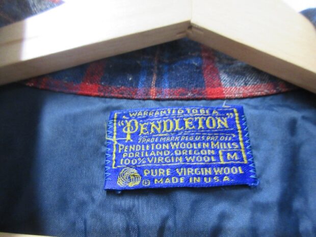 70s USA製 ペンドルトン　PENDLETON 長袖 ウールシャツ