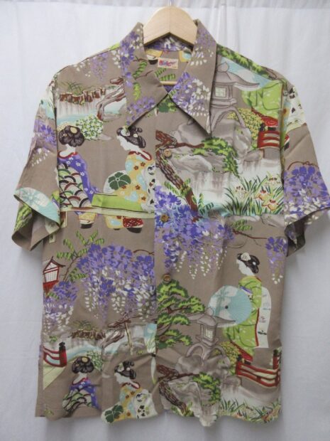 サンサーフ　SUN SURF SS30110 MAIKO半袖アロハシャツ