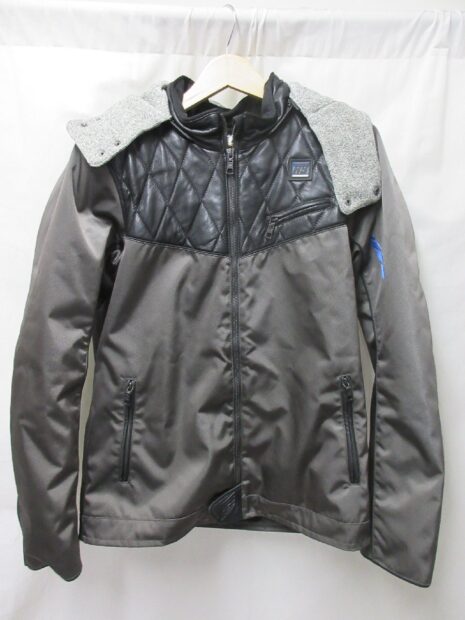 ヒョウドウ　hyod テキスタイル　ジャケット　レザー　キルティング　インナー付