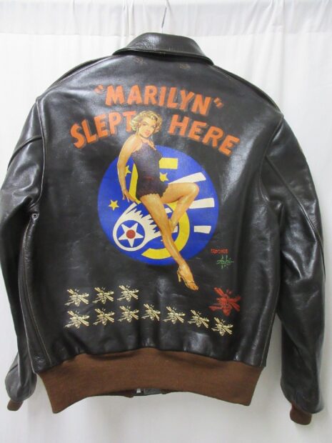 トイズマッコイ　TOYS McCOY - TYPE A-2 MFG. CO. MARILYN SLEPT HERE　フライトジャケッ