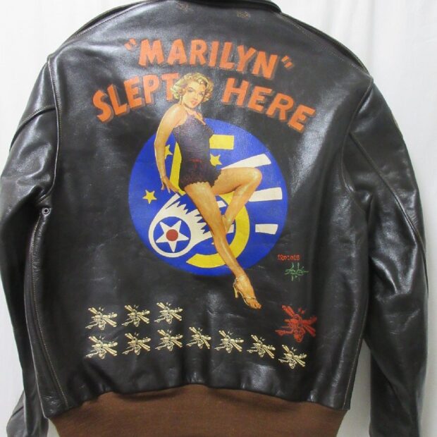 トイズマッコイ　TOYS McCOY – TYPE A-2 MFG. CO. MARILYN SLEPT HERE　フライトジャケット買取しましたのイメージ