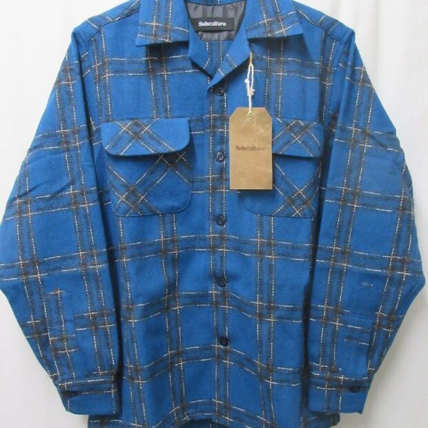 SUBCULTURE サブカルチャー WOOL CHECK SHIRT ウールチェックシャツ SCSH-A2303買取りしましたのイメージ