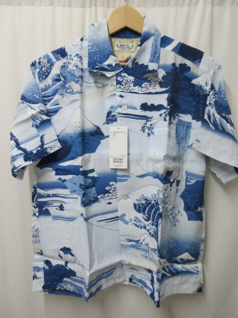 SUN SURF サンサーフ スペシャルエディション 葛飾北斎 富嶽七景　アロハシャツ