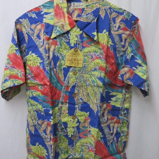 サンサーフ　SUNSURF スペシャルエディション　HULA DANCERS M32541　アロハシャツ買取しましたのイメージ