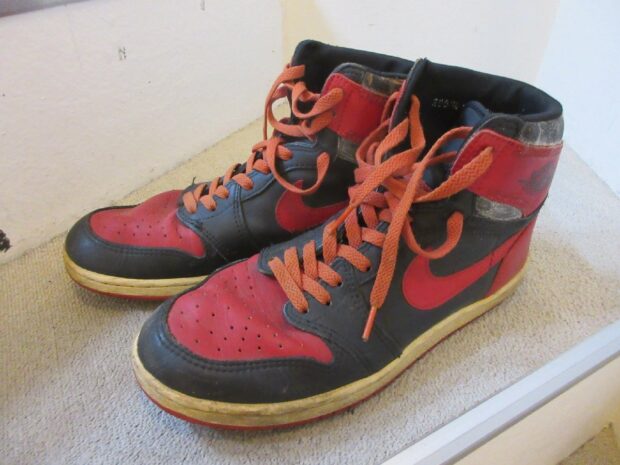 ナイキ　NIKE AIR JORDAN 1 OG BRED 85年製 850810 TY1 スニーカー