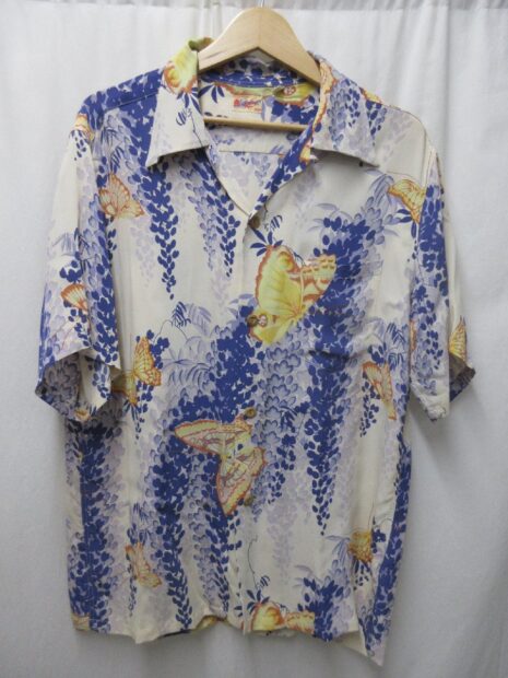 SUN SURF サンサーフ アロハシャツ WISTERIA & BUTTERFLY SS33881